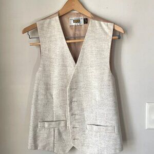 Vintage Levi's spotwear Action Suit Vest Gray For Young Men's